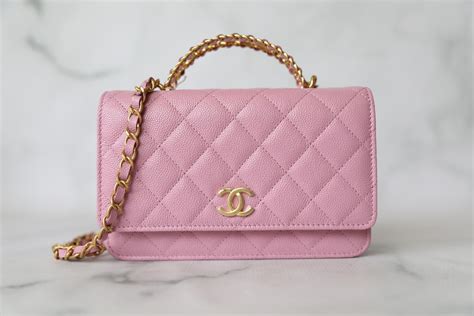 light pink chanel woc|chanel wallet on chain price.